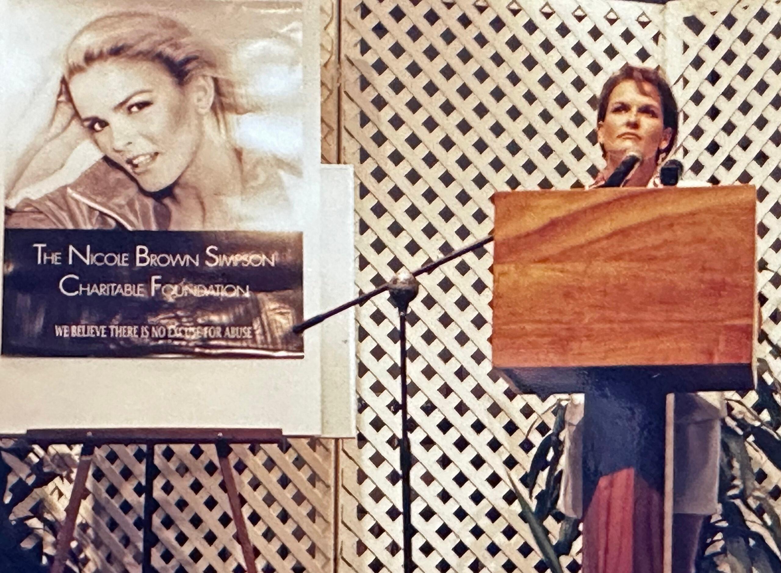 Sister of Nicole Brown Simpson Campaign to Raise Awareness on Domestic Abuse