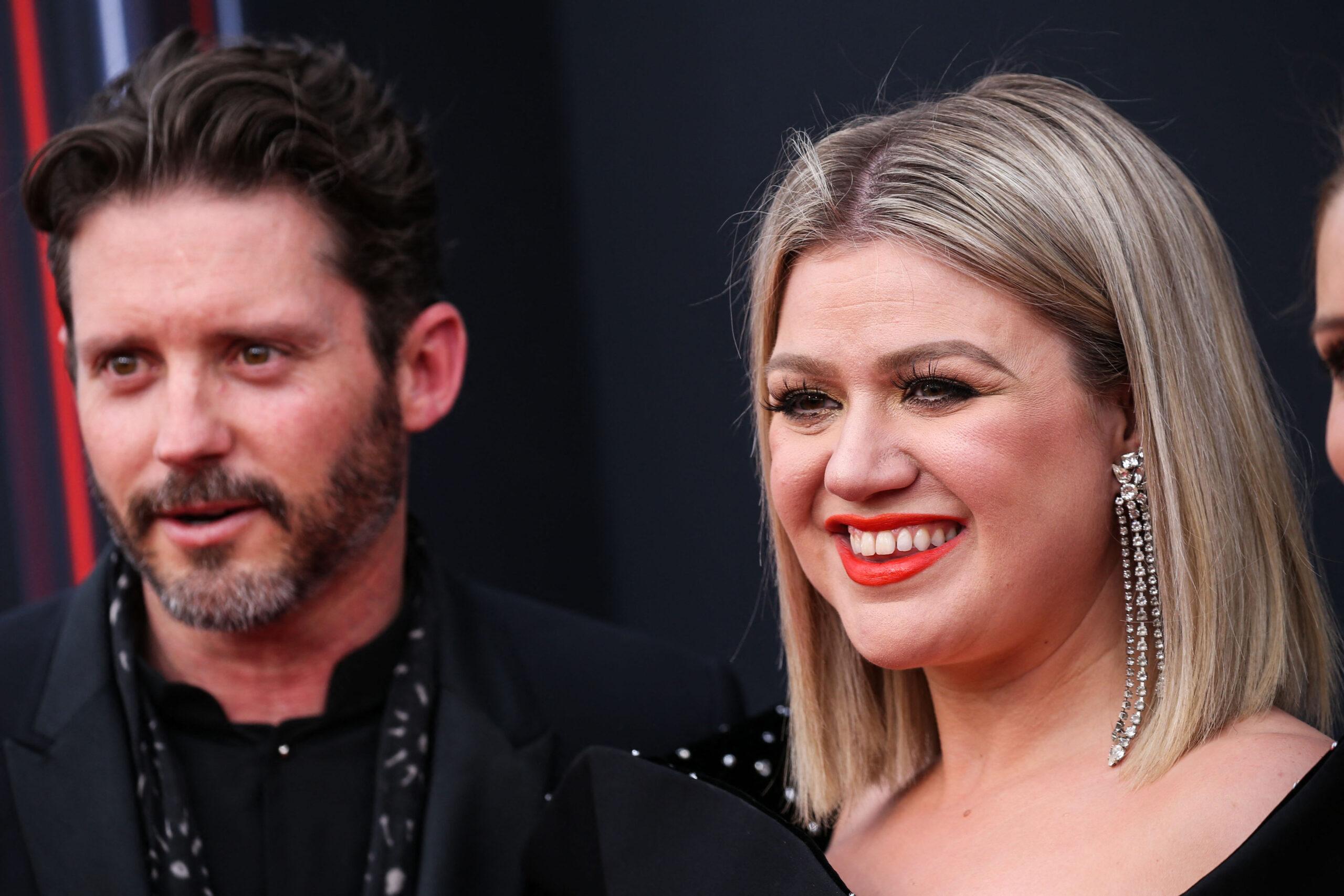 Brandon Blackstock and Kelly Clarkson at the 2018 Billboard Music Awards 