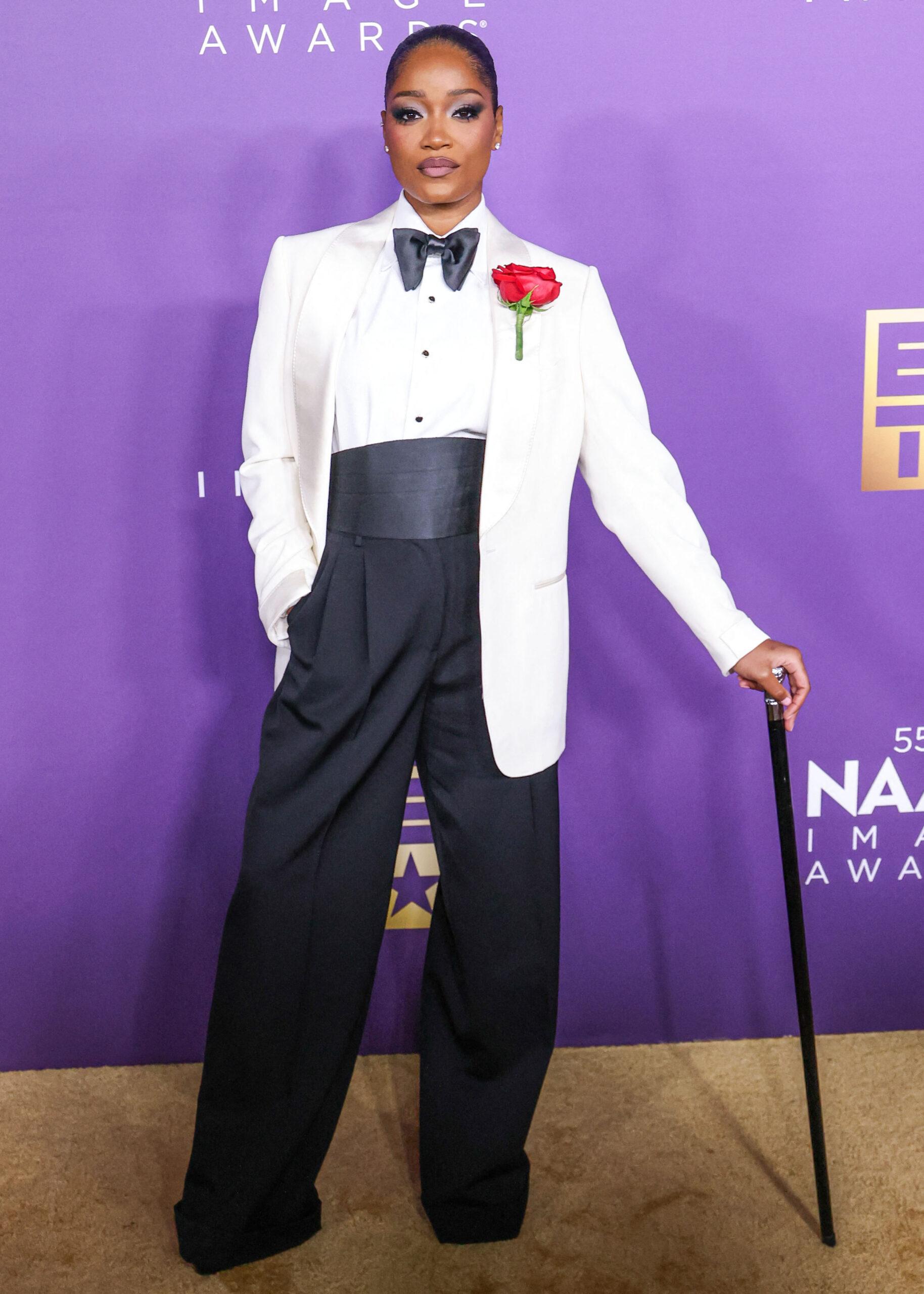 Keke Palmer at the 55th Annual NAACP Image Awards