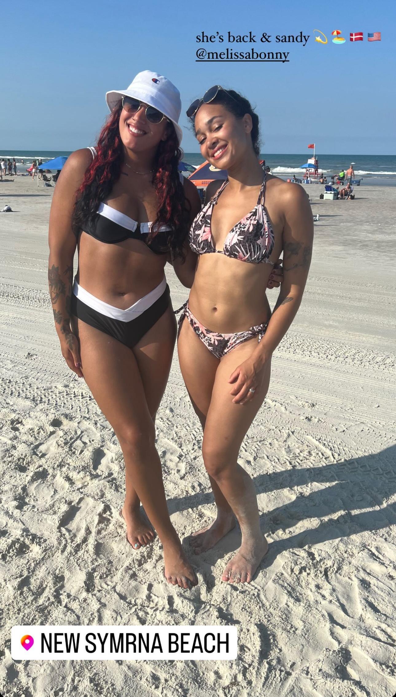 The Rock's daughter Ava Raine drops a rare bikini photo.