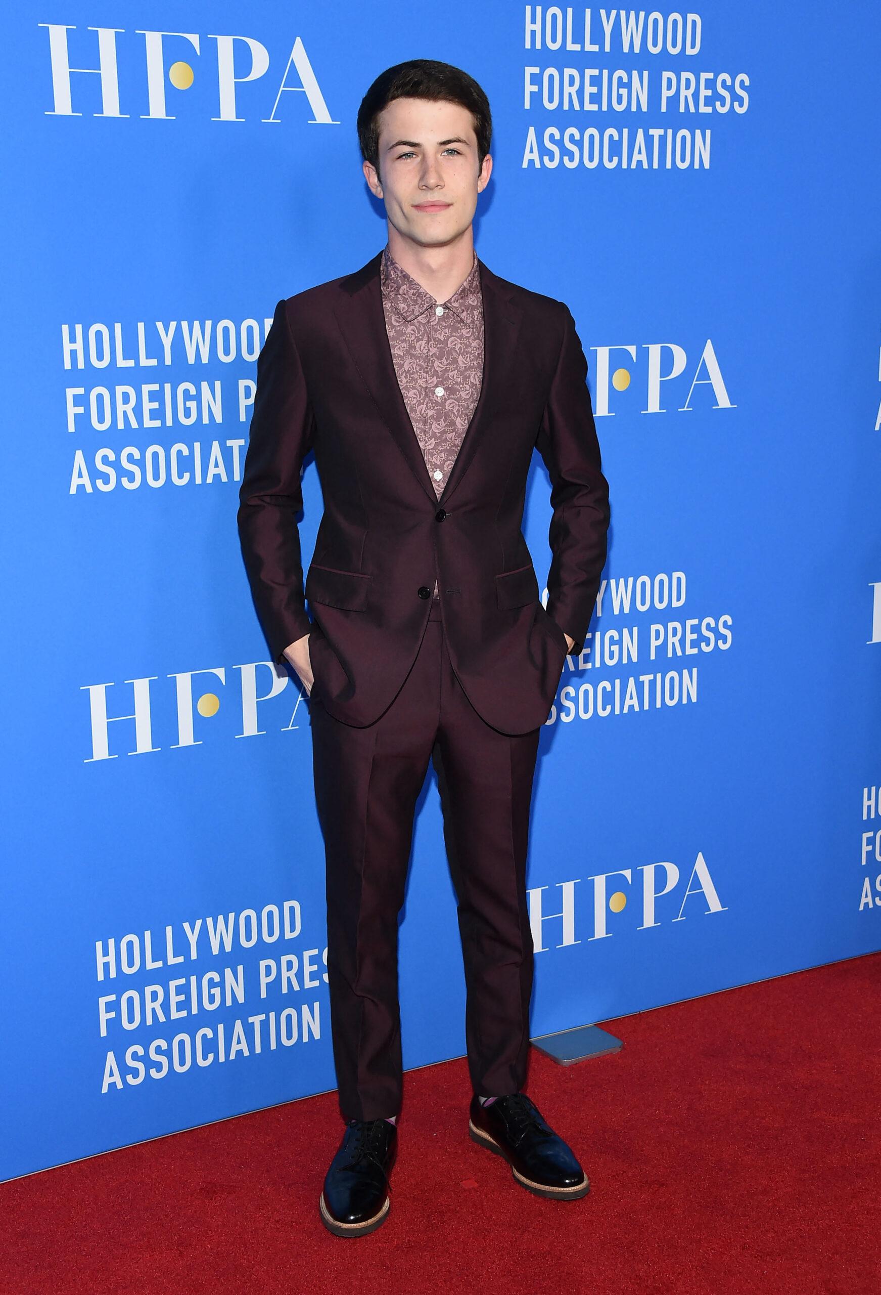 Dylan Minnette at HFPA's Grants Banquet