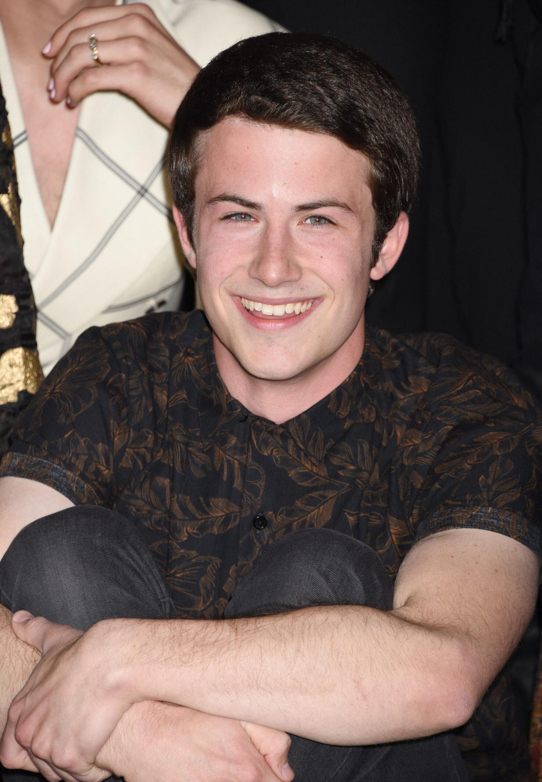 Dylan Minnette in the press room at the 2017 MTV Movie and TV Awards in Los Angeles