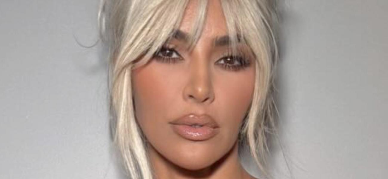 Kim Kardashian close up