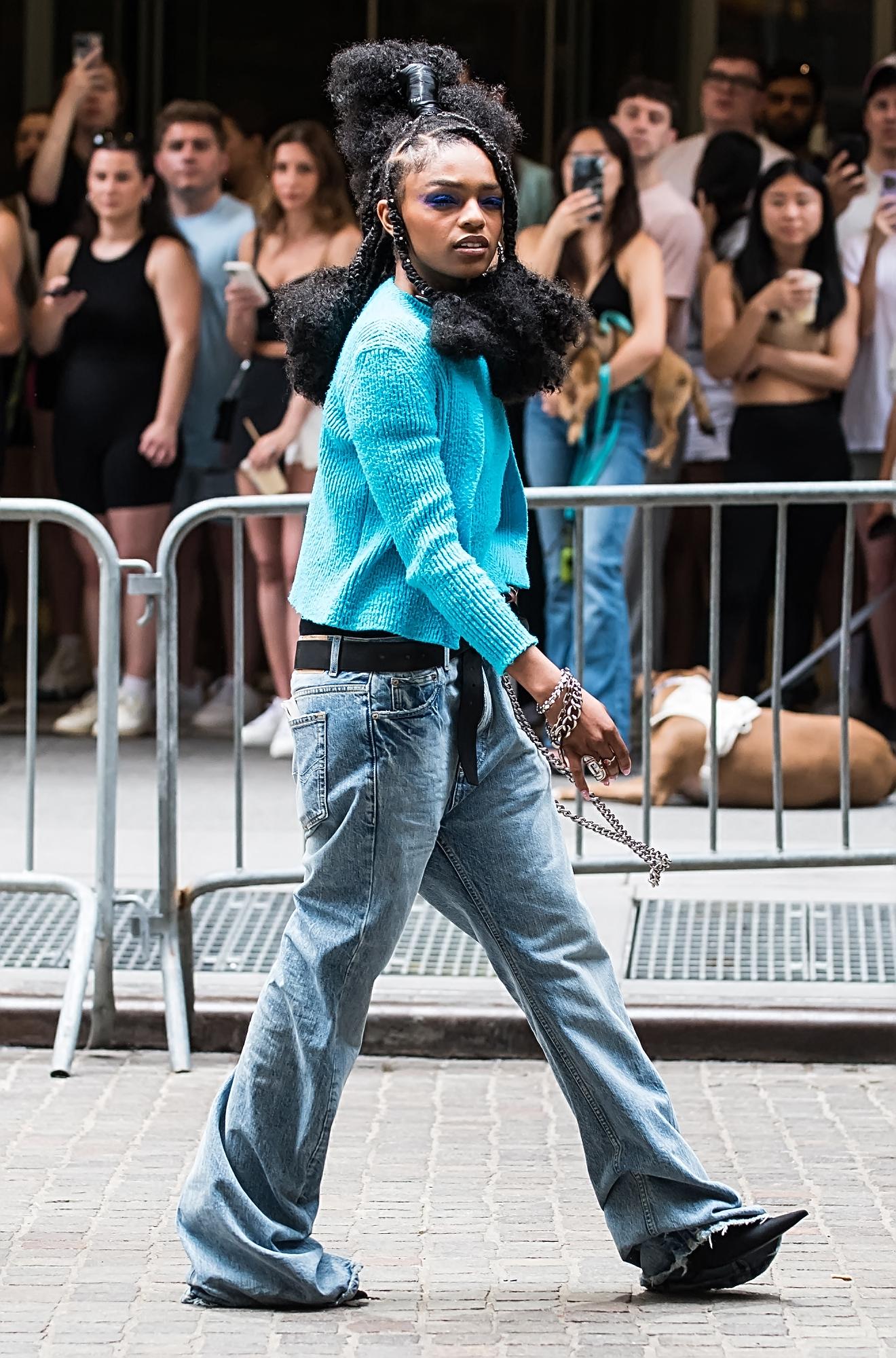 Selah Marley at Balenciaga Spring 2023 Fashion Show