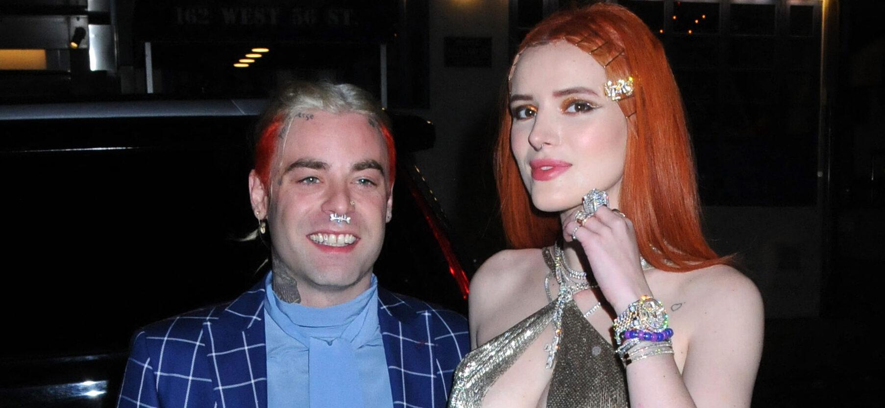 Mod Sun and Bella Thorne at Legato Arts and W Preserve event, at Carnegie Hall