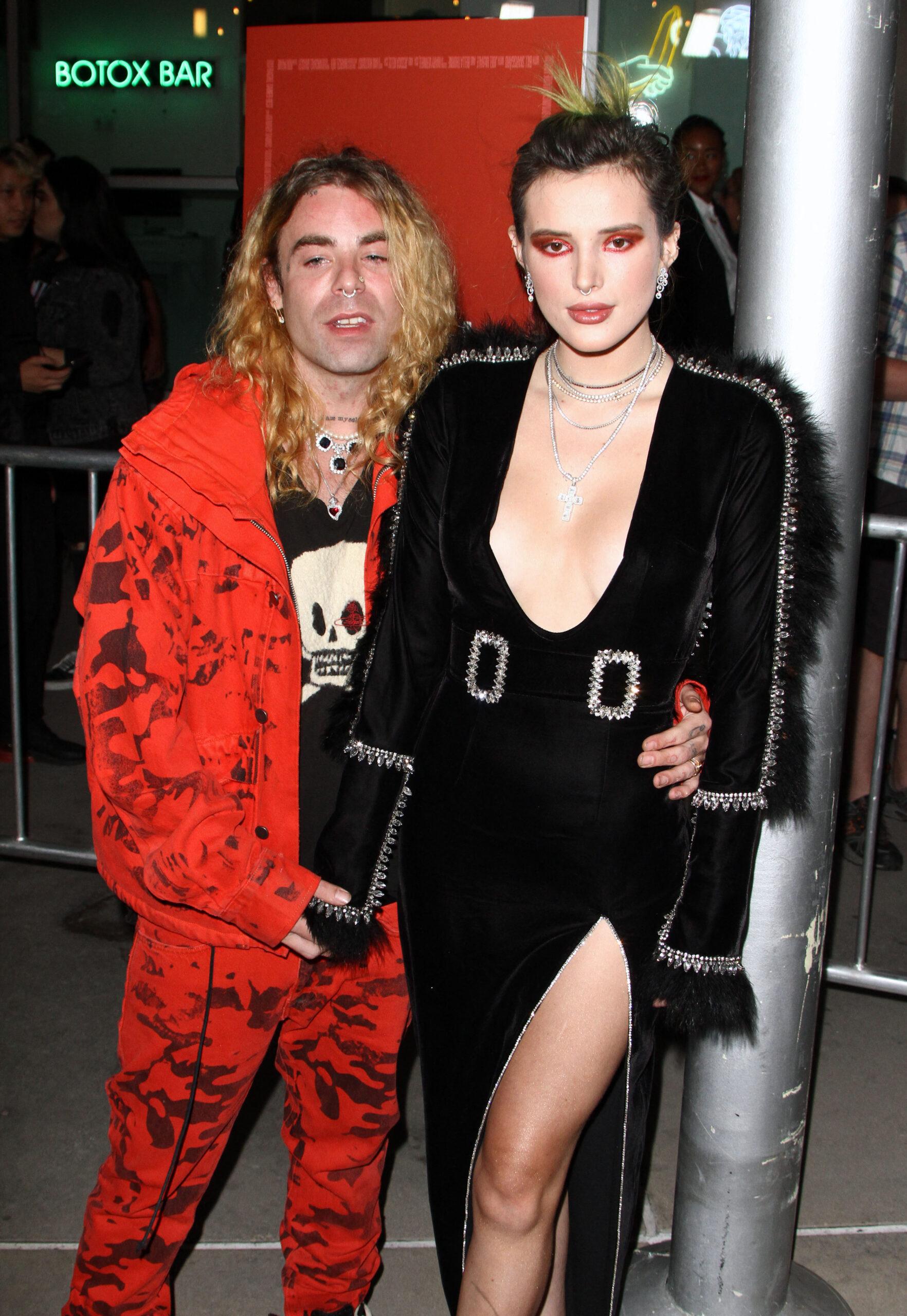 Mod Sun and Bella Thorne attend Assassination Nation Premiere in Los Angeles