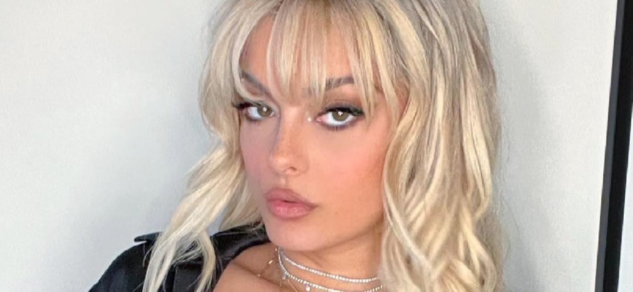 Bebe Rexha close up