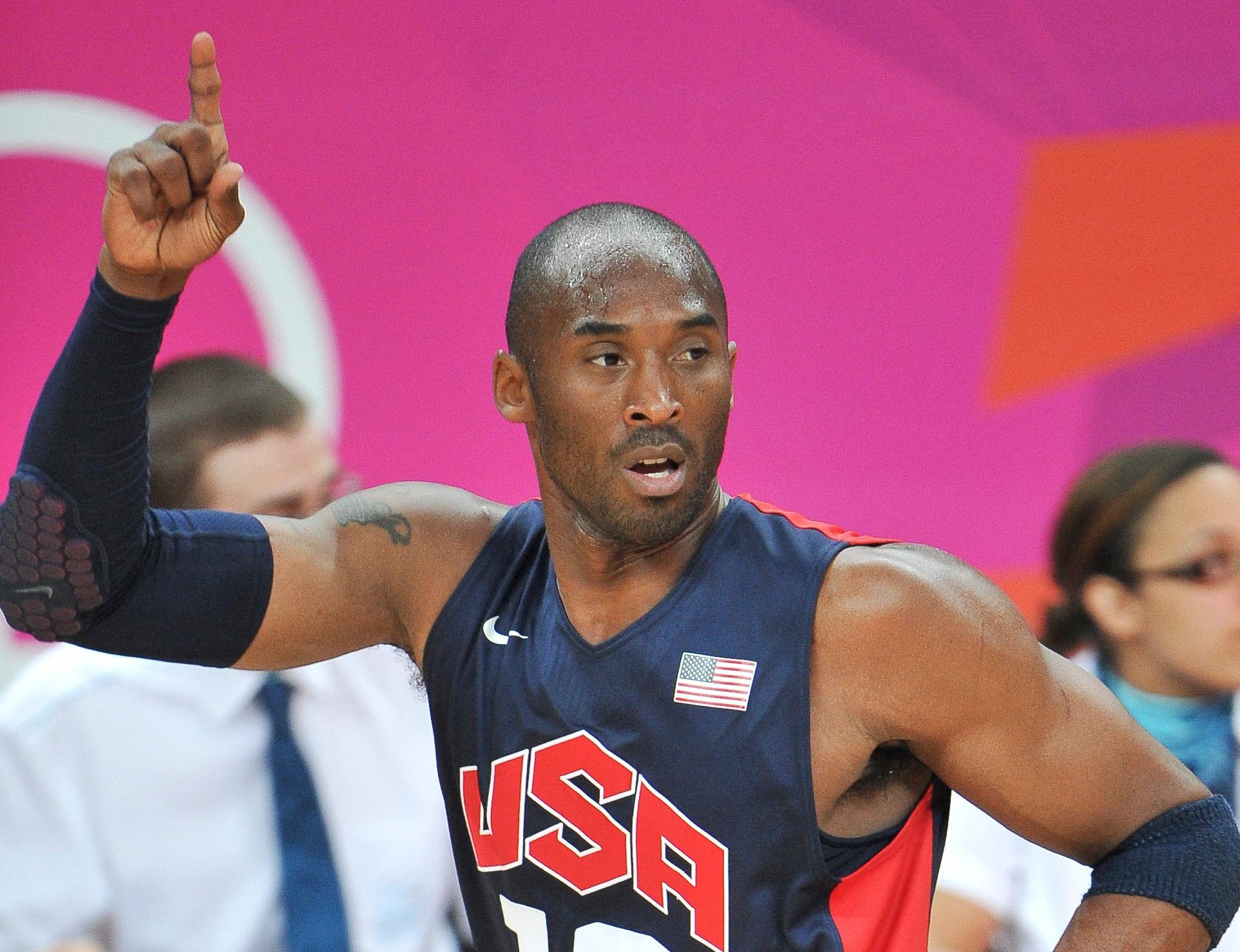 Kobe Bryant at 2012 London Olympic Games