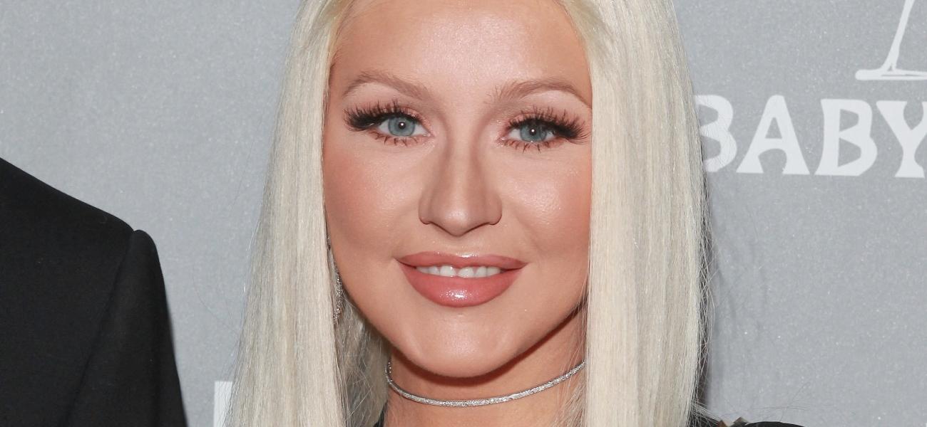 Christina Aguilera close up