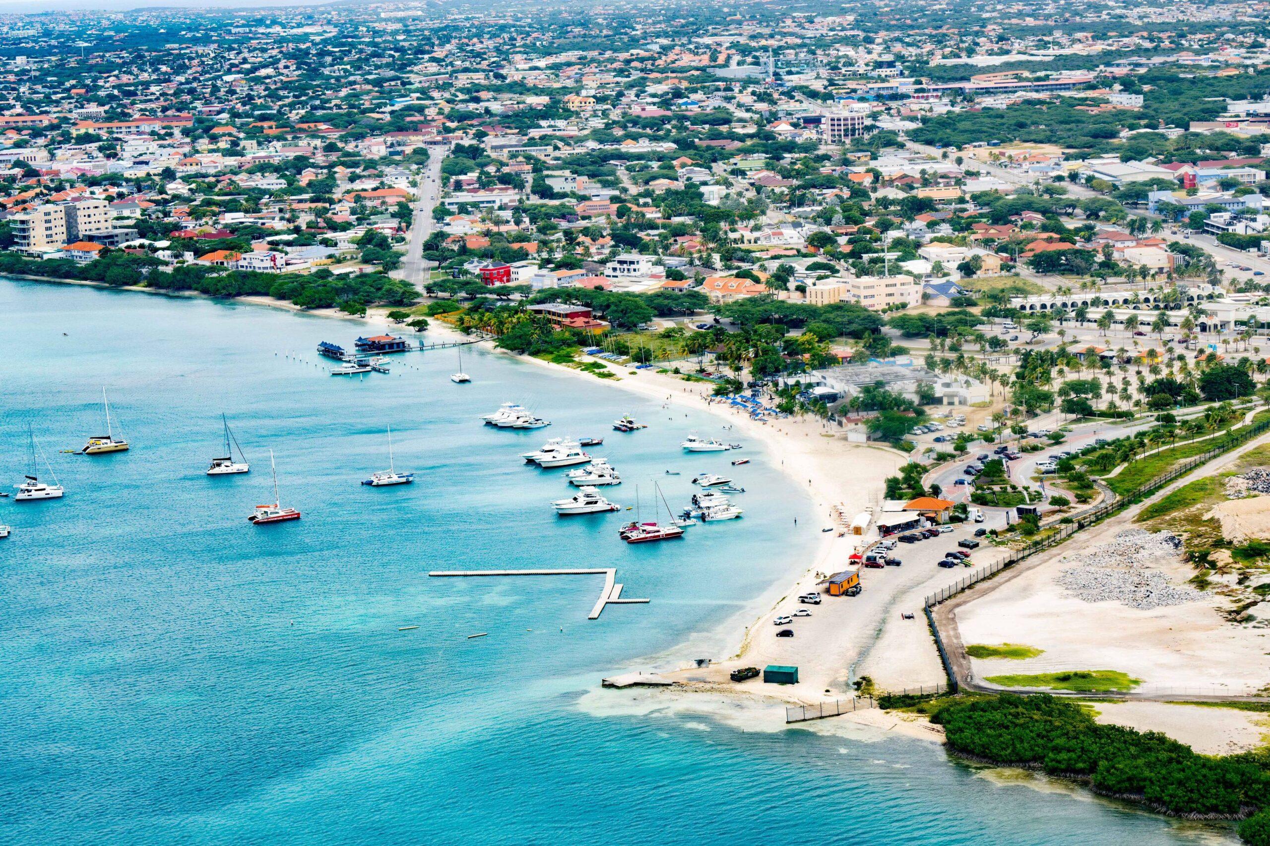 Aruba renascentista em Oranjestad