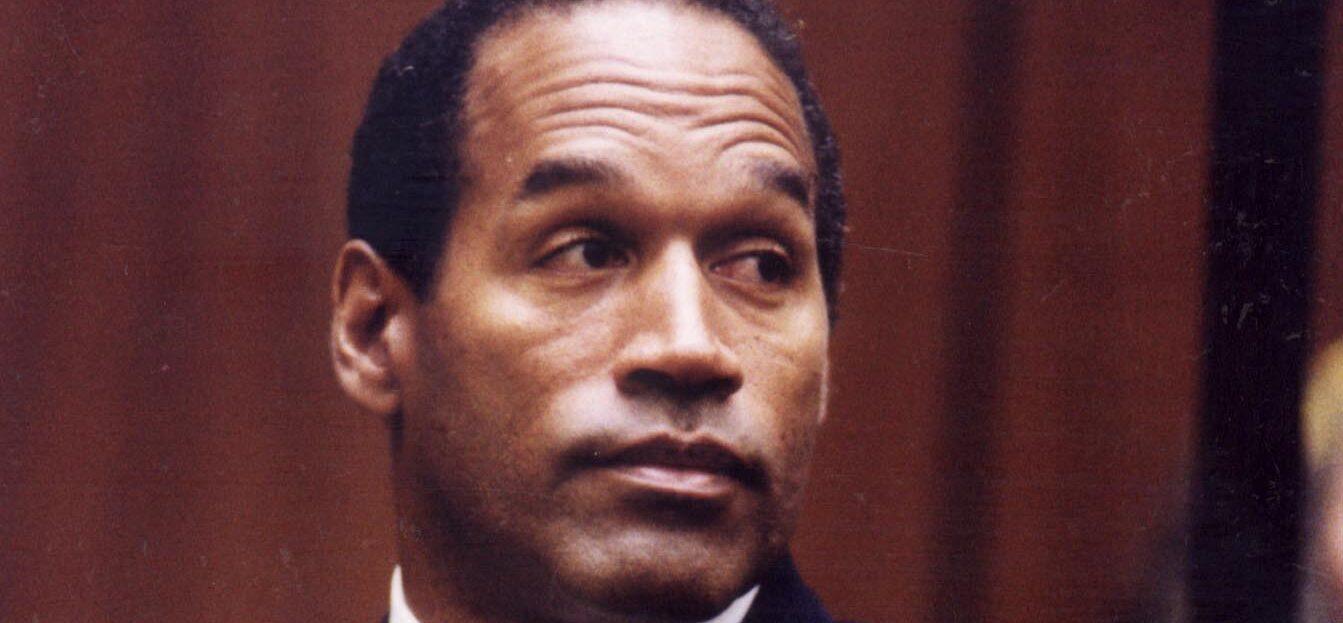 O.J. Simpson in courtroom