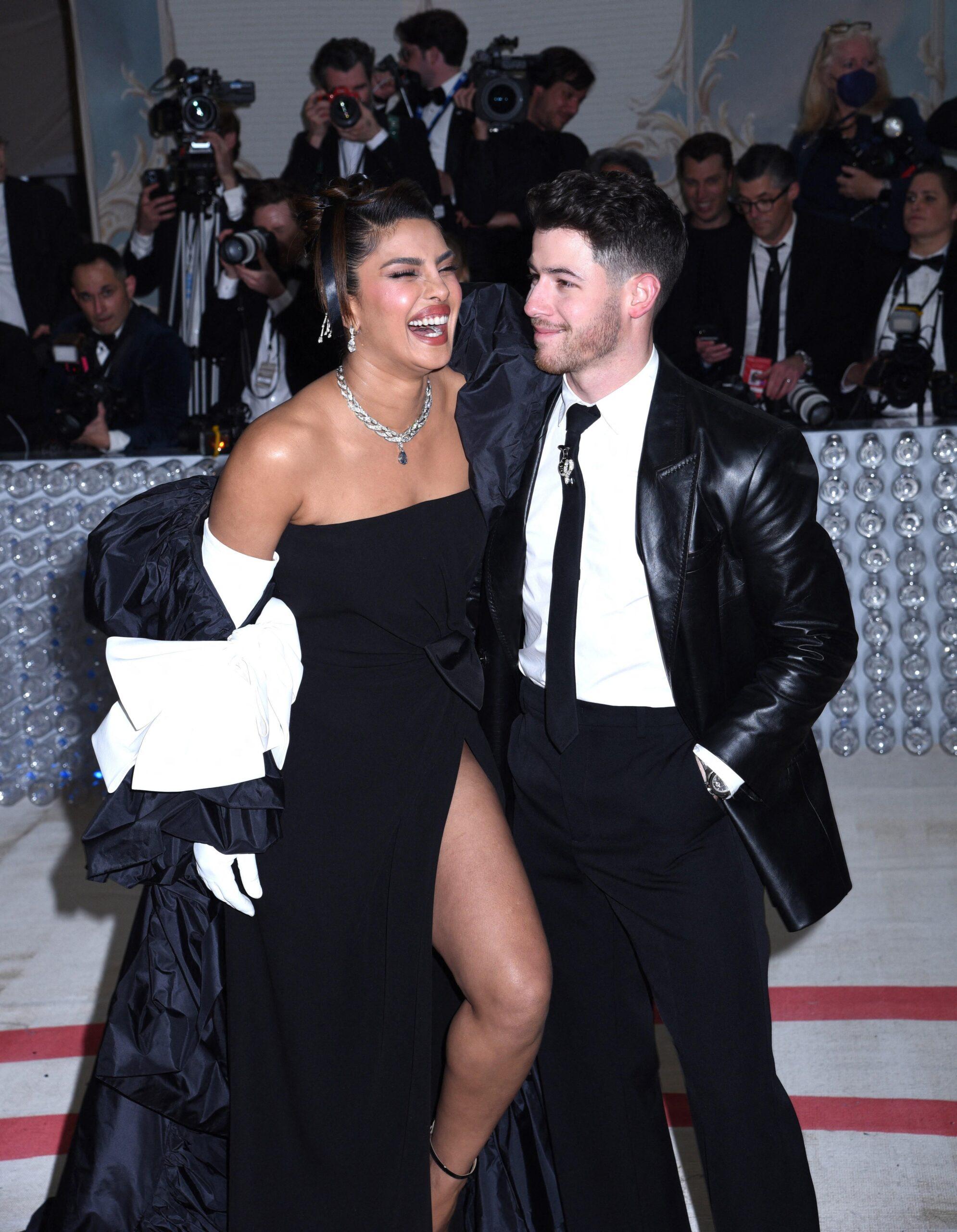 Priyanka Chopra and Nick Jonas at the 2023 Met Gala