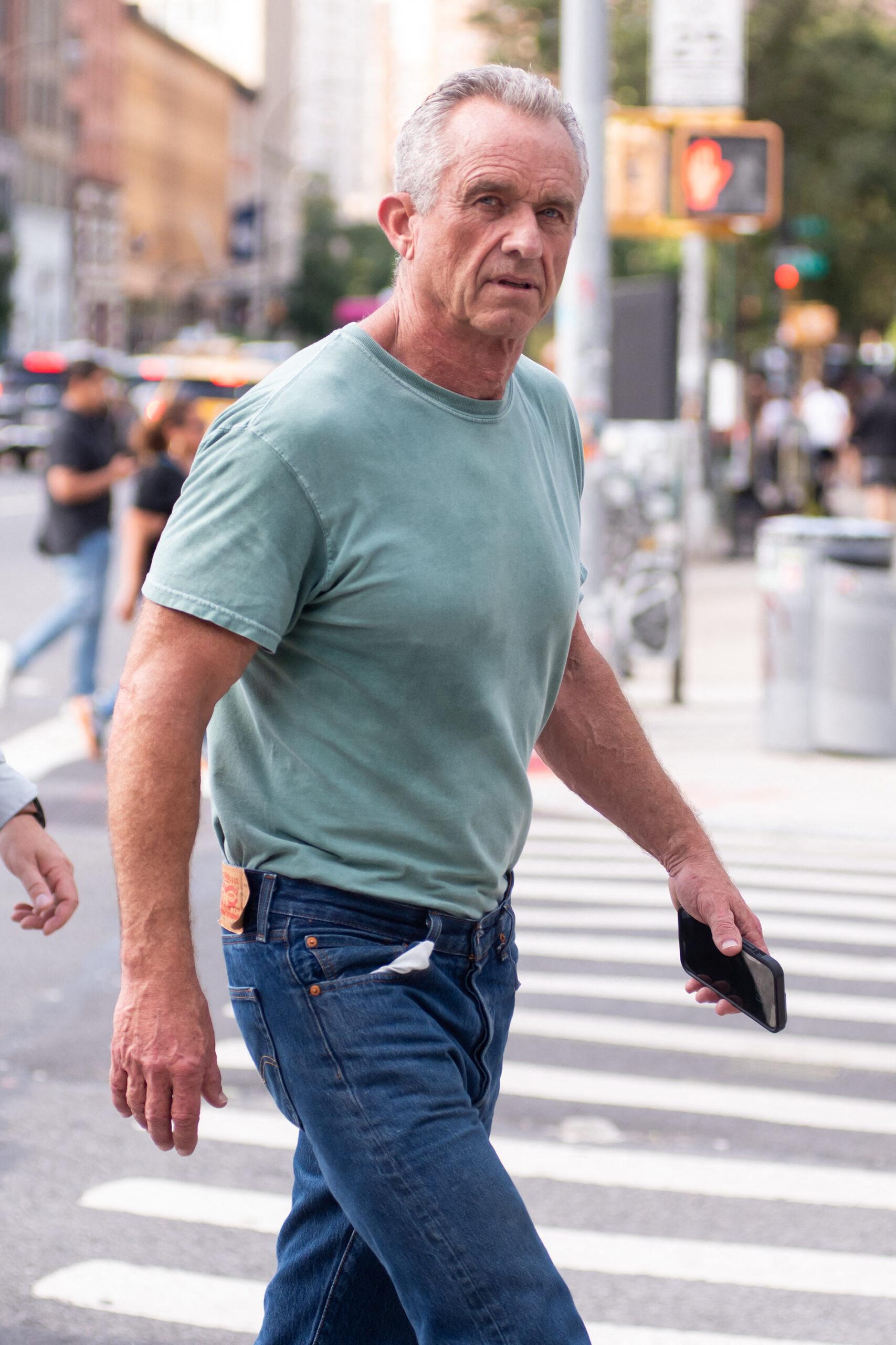 Robert F. Kennedy Jr. is seen out and about