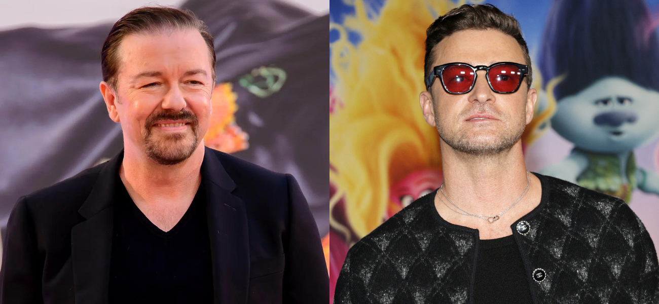 Ricky Gervais, Justin Timberlake