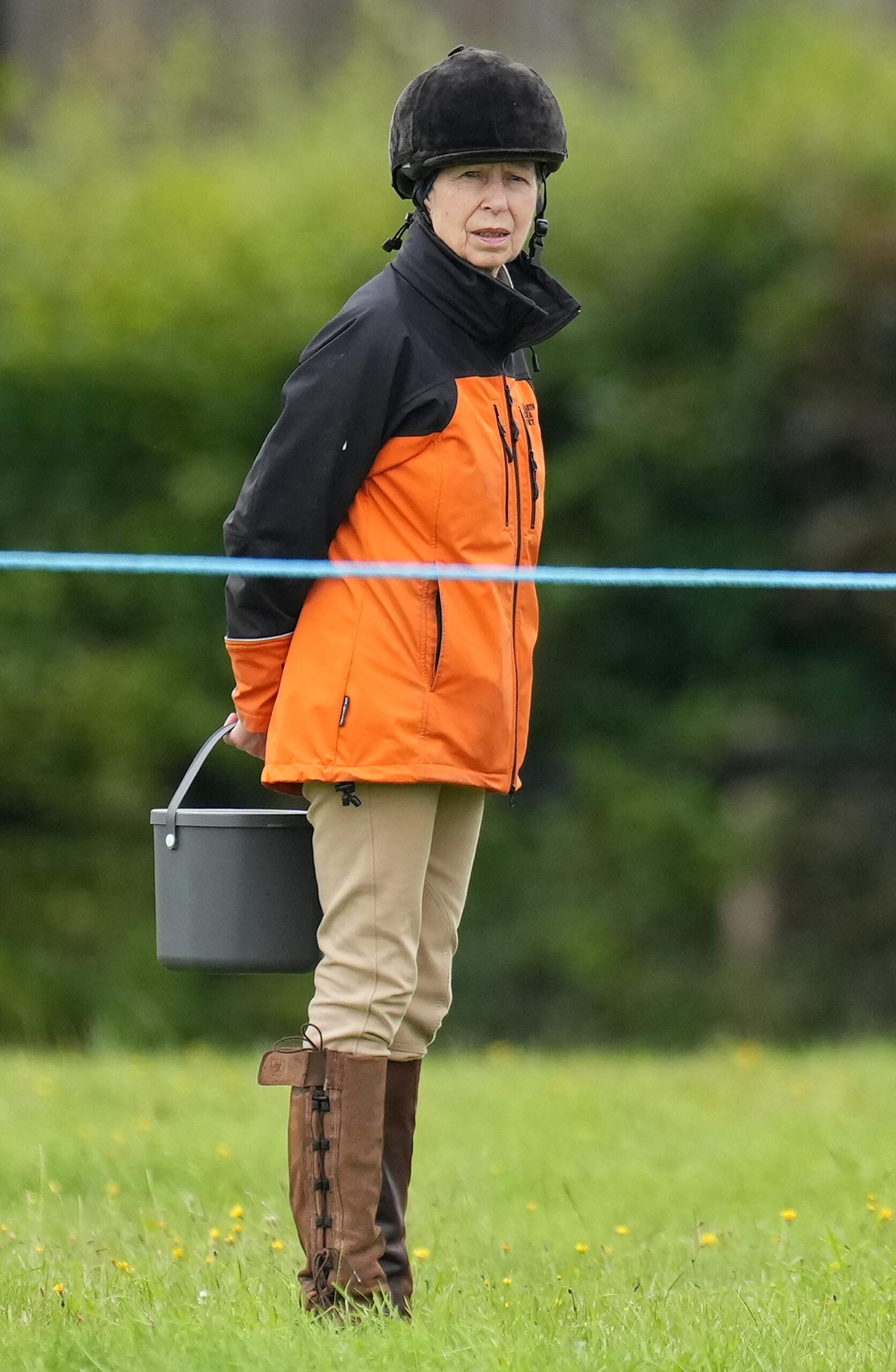 Princess Anne on Day One of the Festival of British Eventing 2023