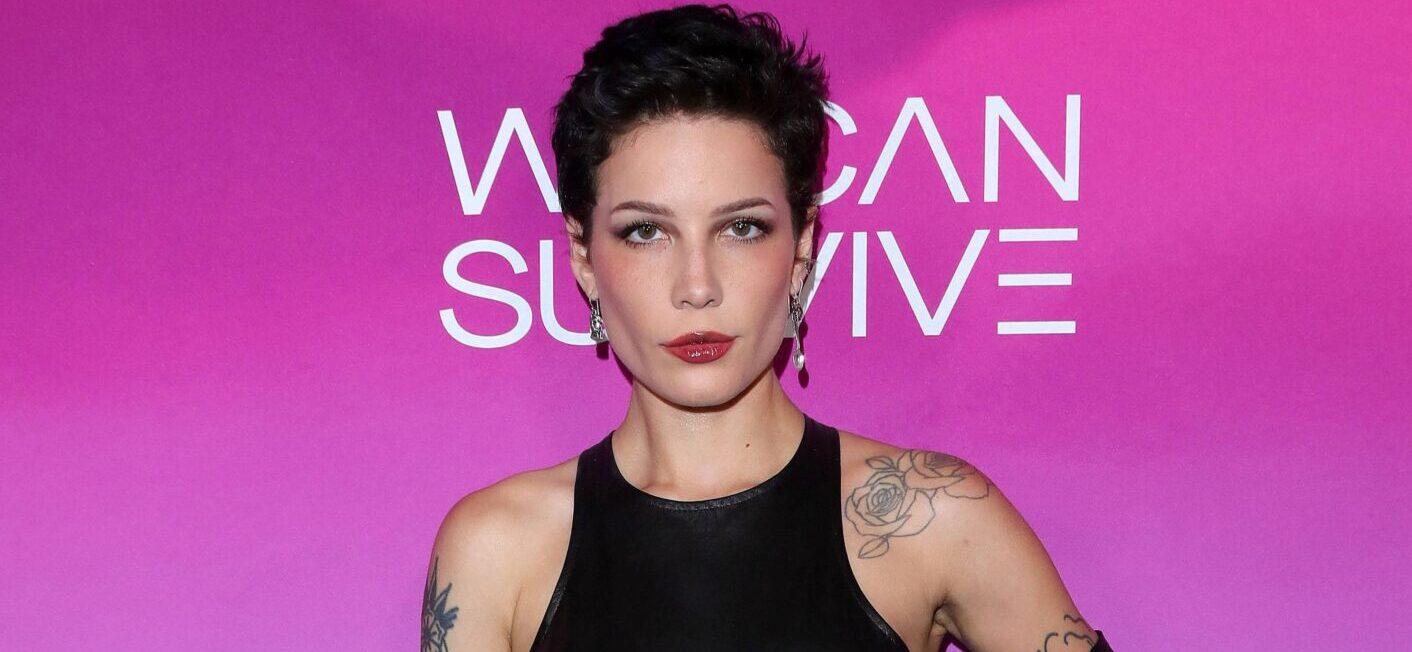 Halsey attends Audacys We Can Survive Concert in Los Angeles