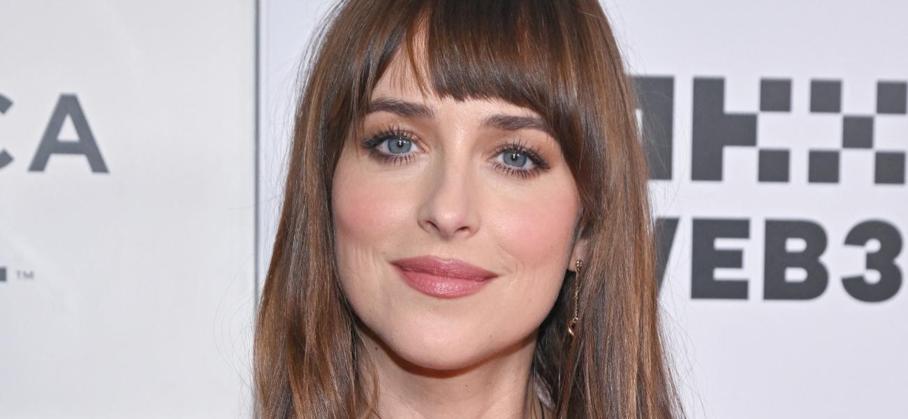 Dakota Johnson close up