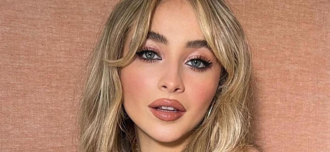 Sabrina Carpenter poses close up