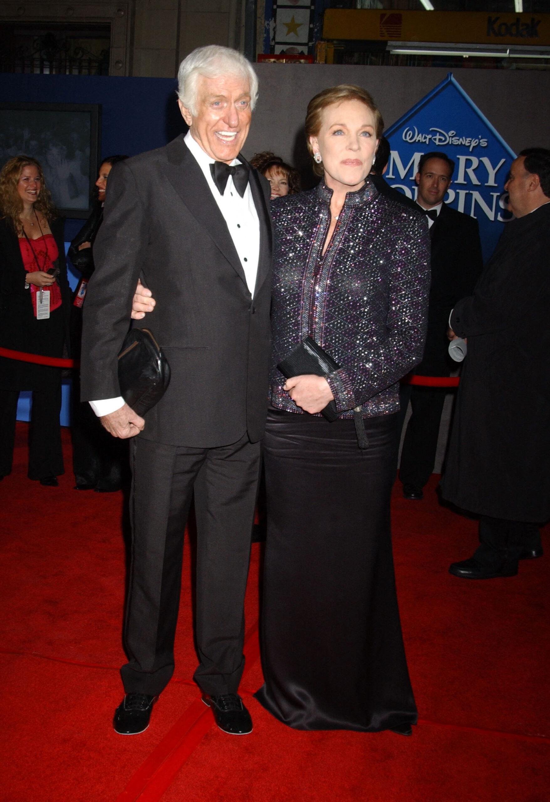 Dick Van Dyke e Julie Andrews na estreia do DVD do 40º aniversário de 'Mary Poppins'