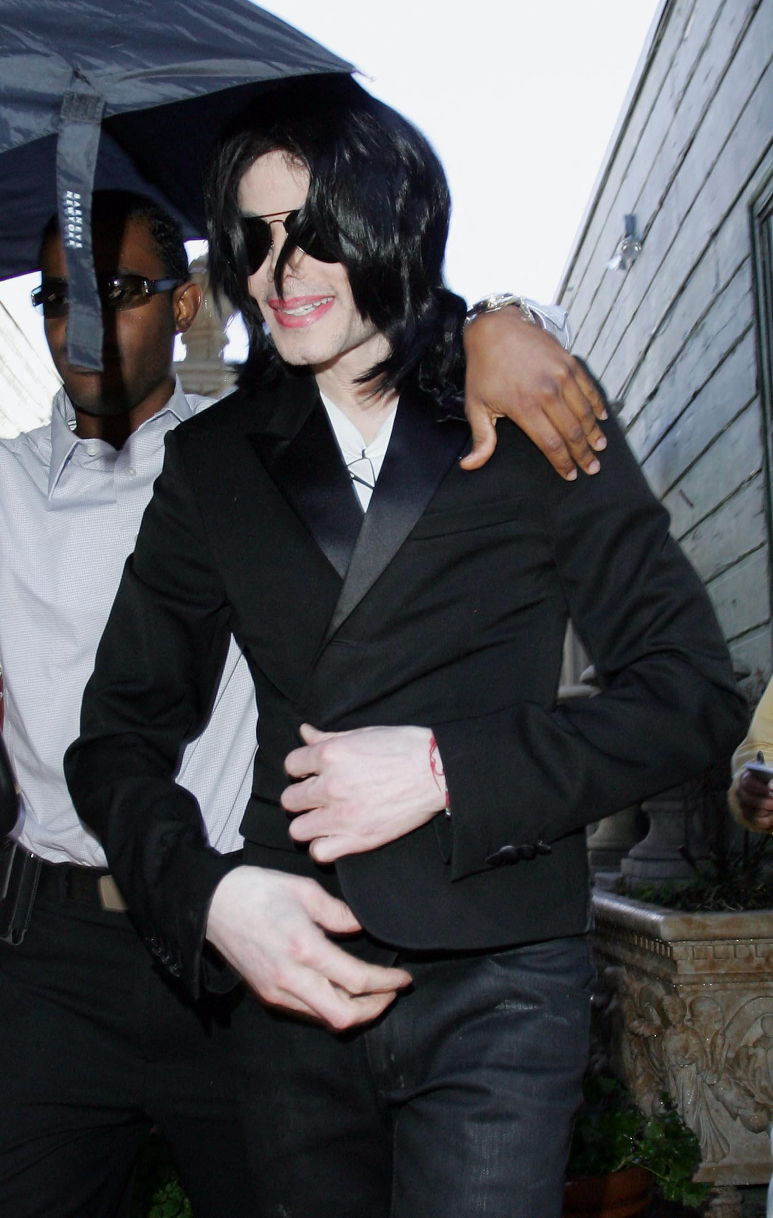 Michael Jackson seen out and about in Los Angeles