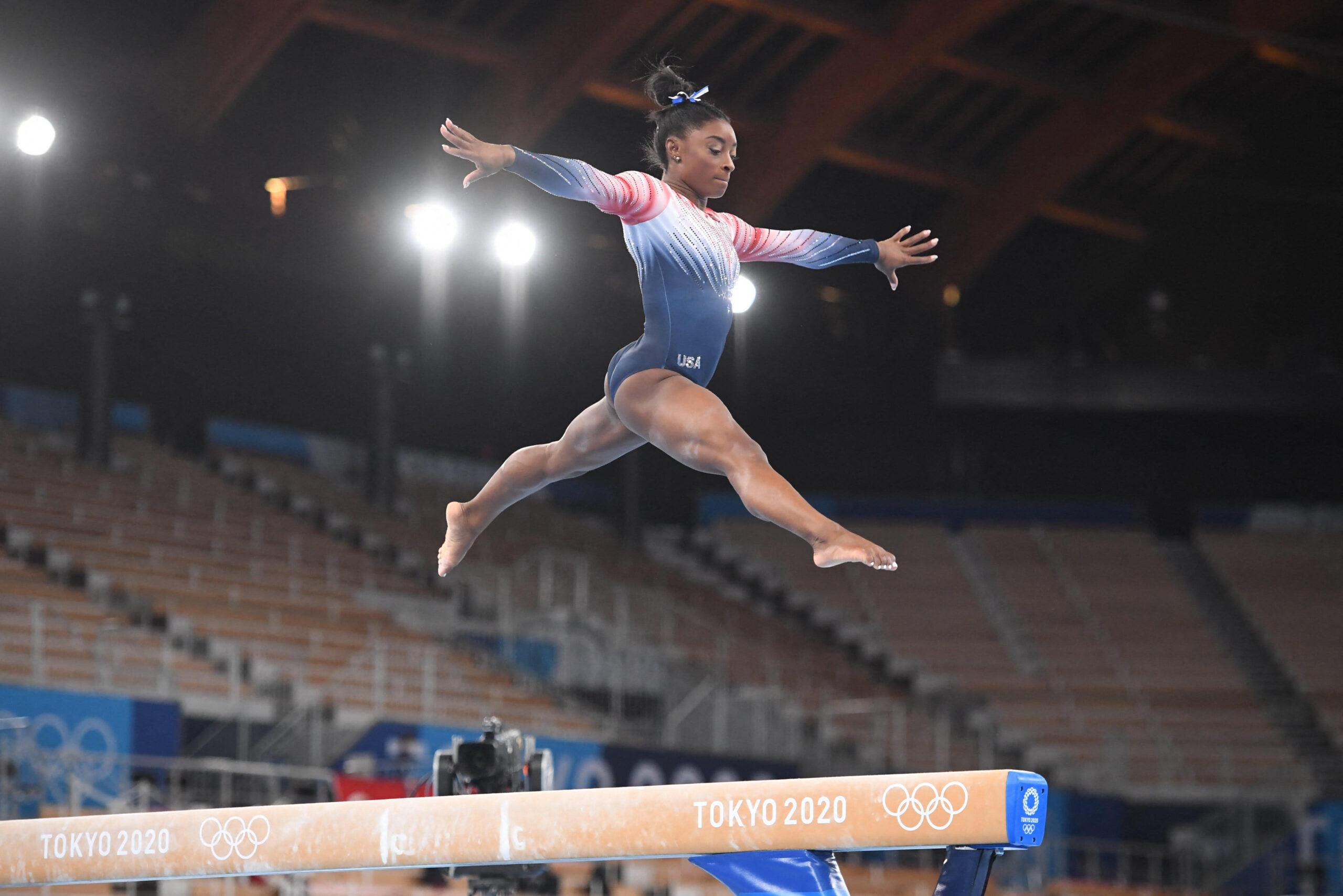 Simone Biles at Tokyo Olympics 2020