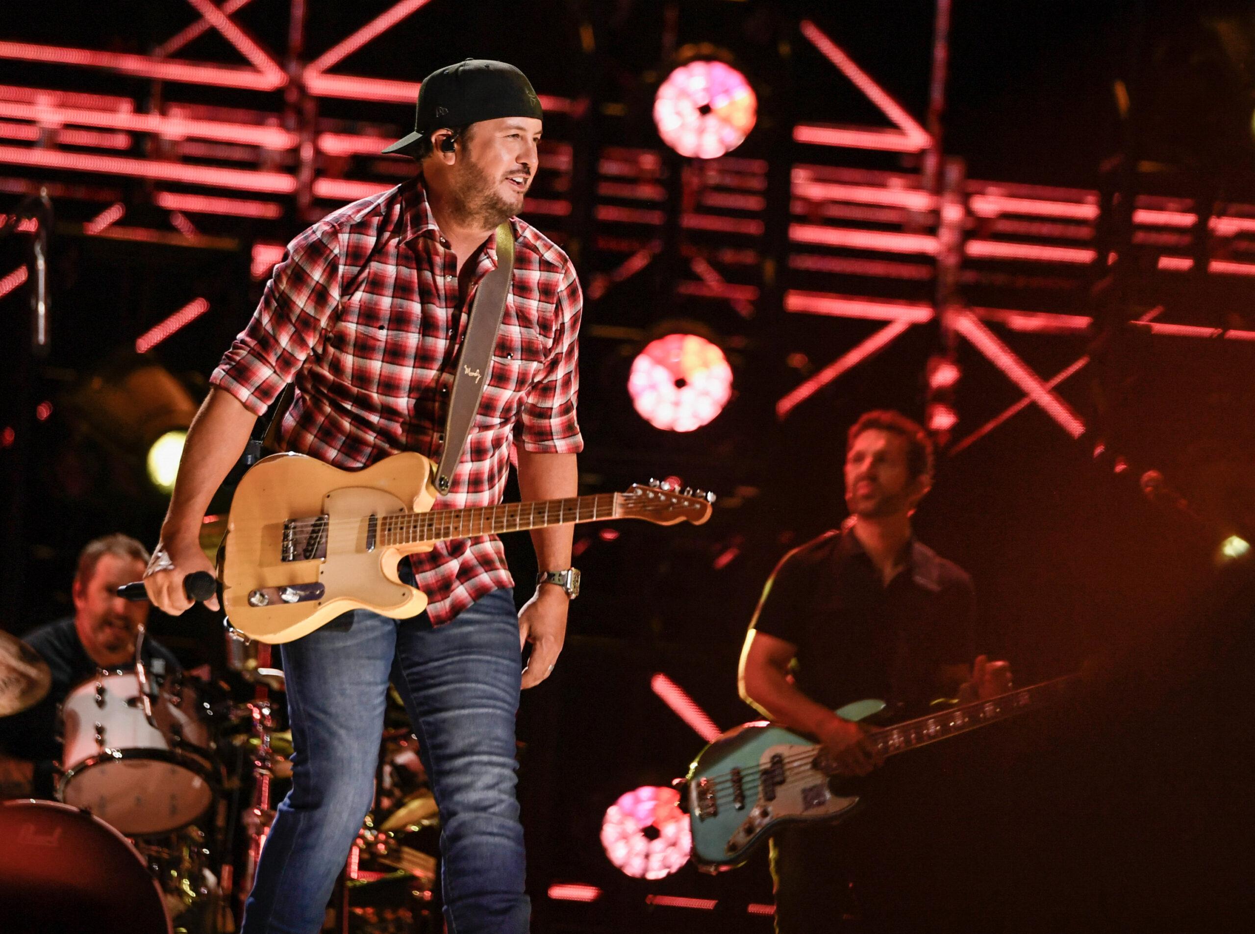 Luke Bryan performs during the 2024 CMA Fest