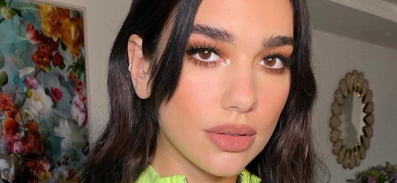 Dua Lipa close up