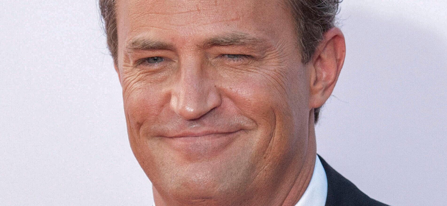 Matthew Perry smiling