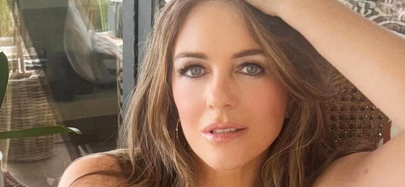 Elizabeth Hurley close up