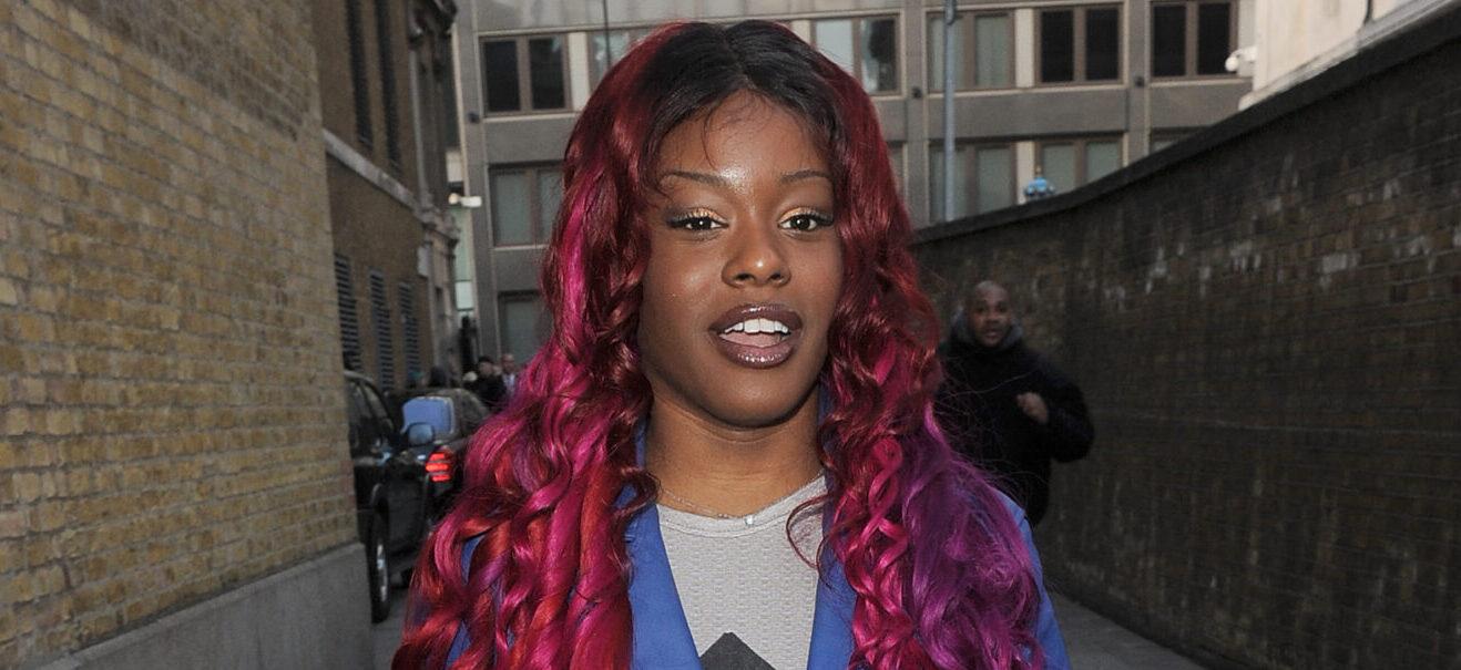 Azealia Banks attends the London Fashion Week a/w 2012 Topshop Unique catwalk show