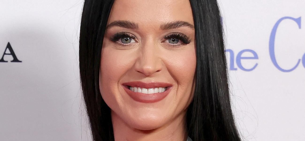 Katy Perry smiles close up