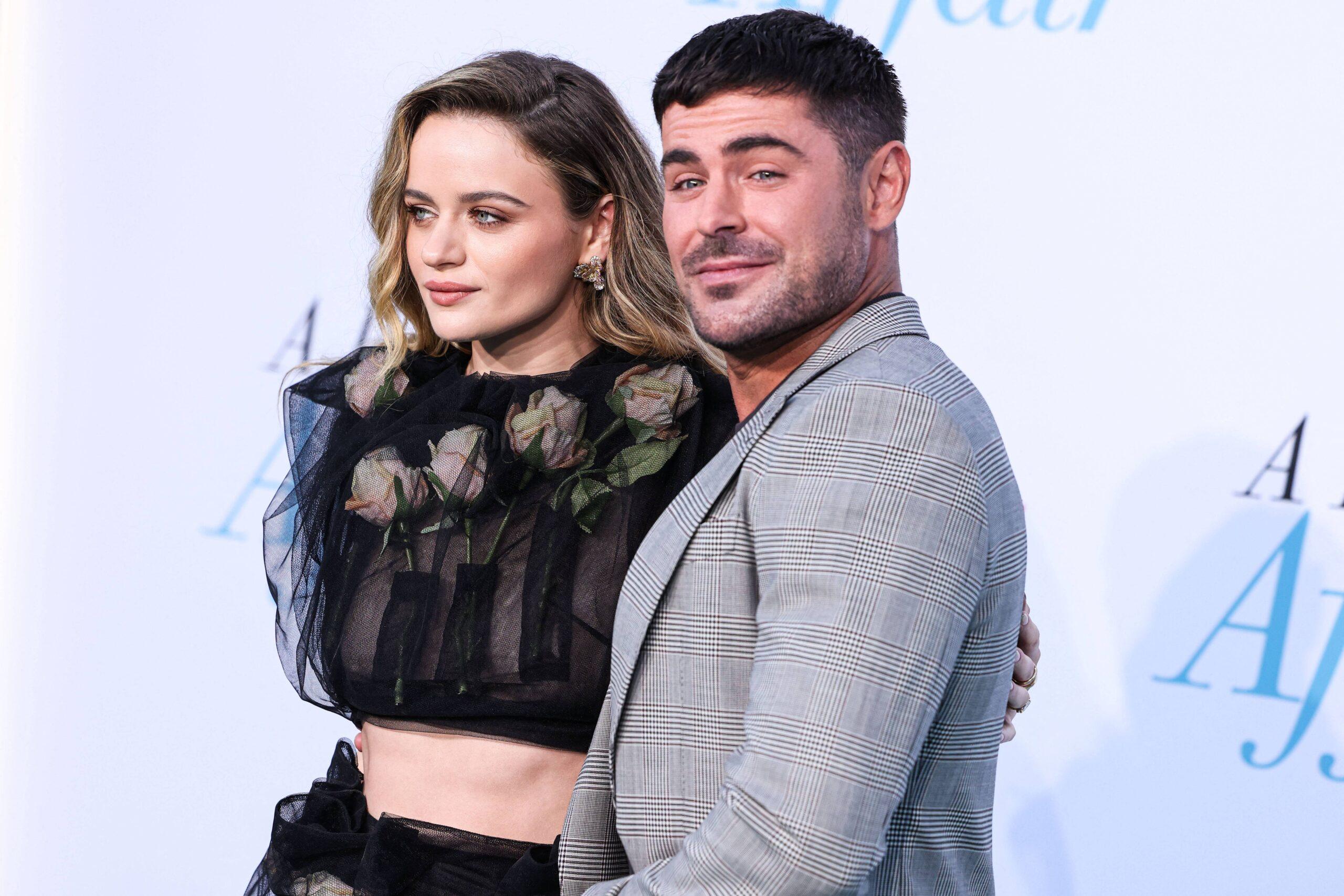 Joey King and Zac Efron at A Family Affair World Premiere