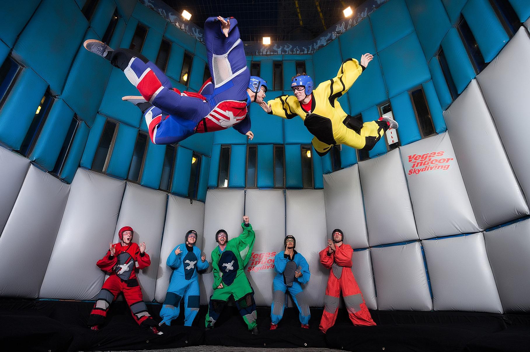 Las Vegas Indoor Skydiving (paraquedismo indoor em Las Vegas)