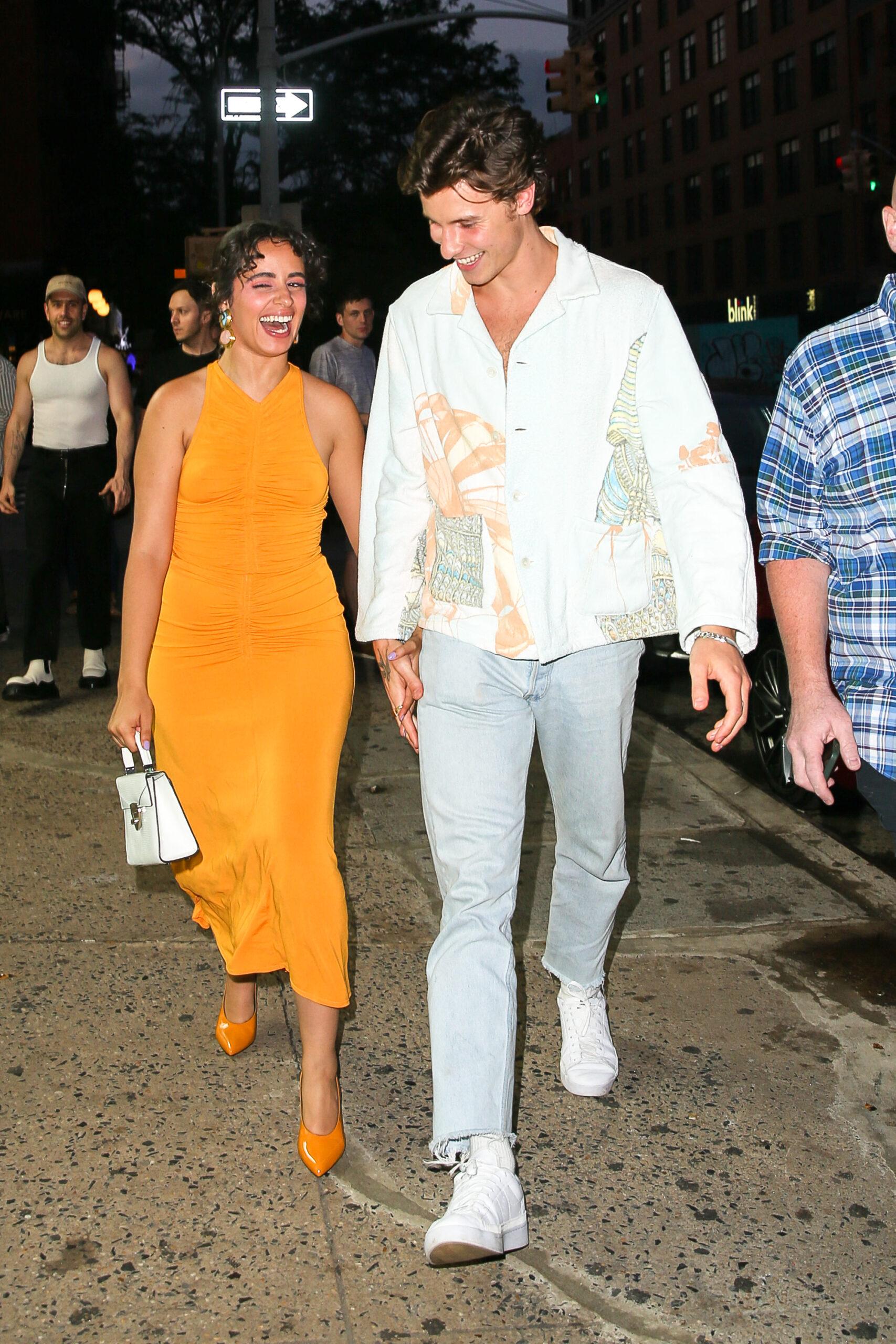 Camila Cabello and Shawn Mendes seen all in love while having a date night in New York City