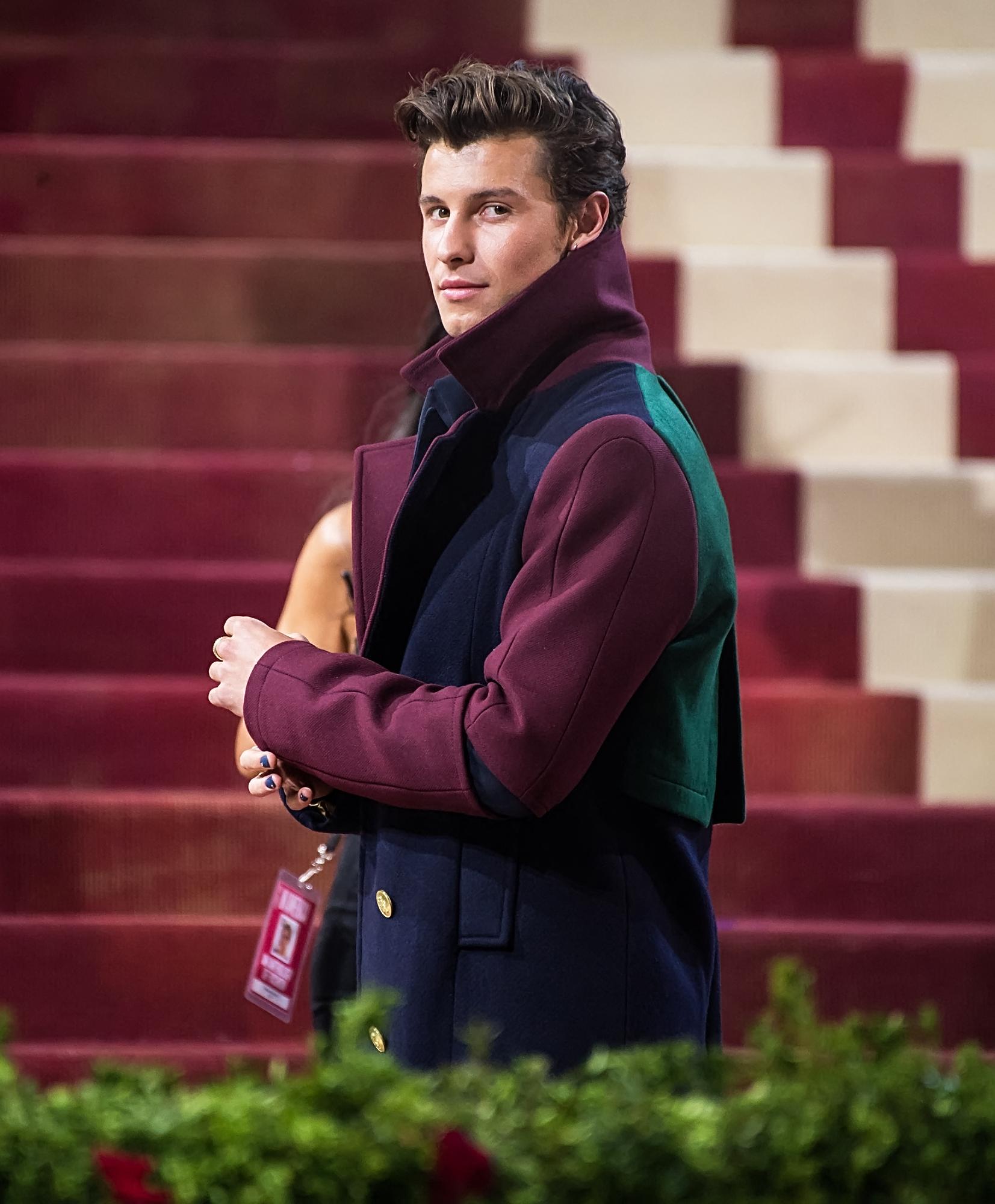 Shawn Mendes at the 2022 Met Gala Celebrating "In America: An Anthology Of Fashion" in New York City 