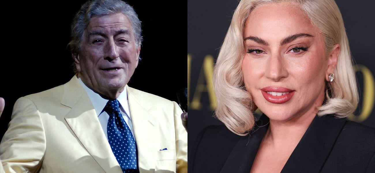 Tony Bennett (left) Lady Gaga (right)