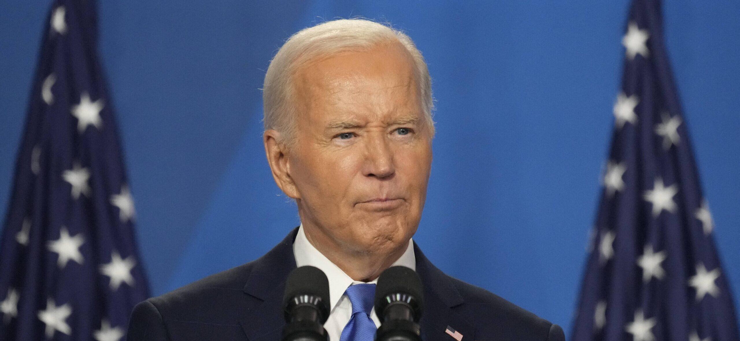 Joe Biden speaks at Press Conference