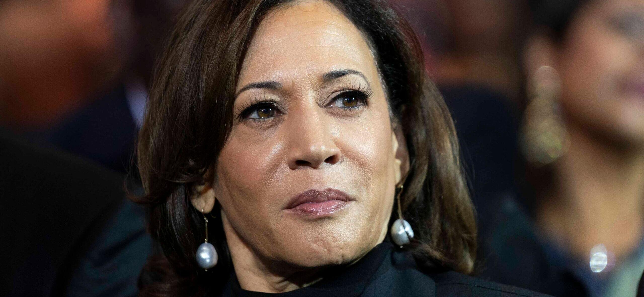 United States Vice President Kamala Harris speaks during the 2023 Phoenix Awards Dinner at the Washington Convention Center in Washington, DC