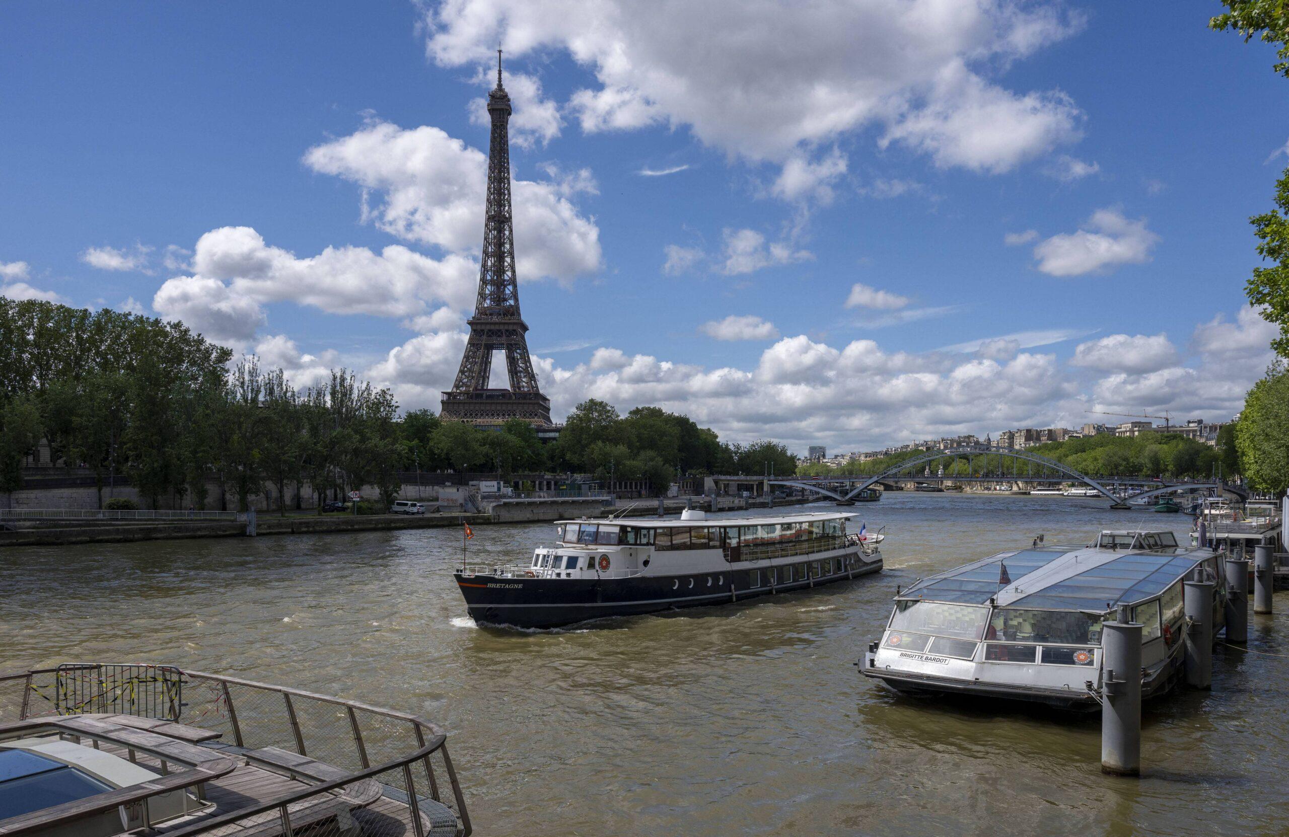 Eiffel Tower in Paris ahead of 2024 Olympics