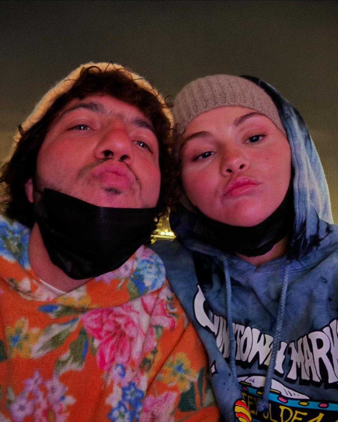 Selena Gomez and Benny Blanco take a selfie