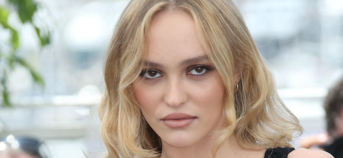 Lily-Rose Depp close up