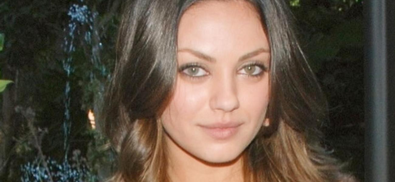 Mila Kunis close up