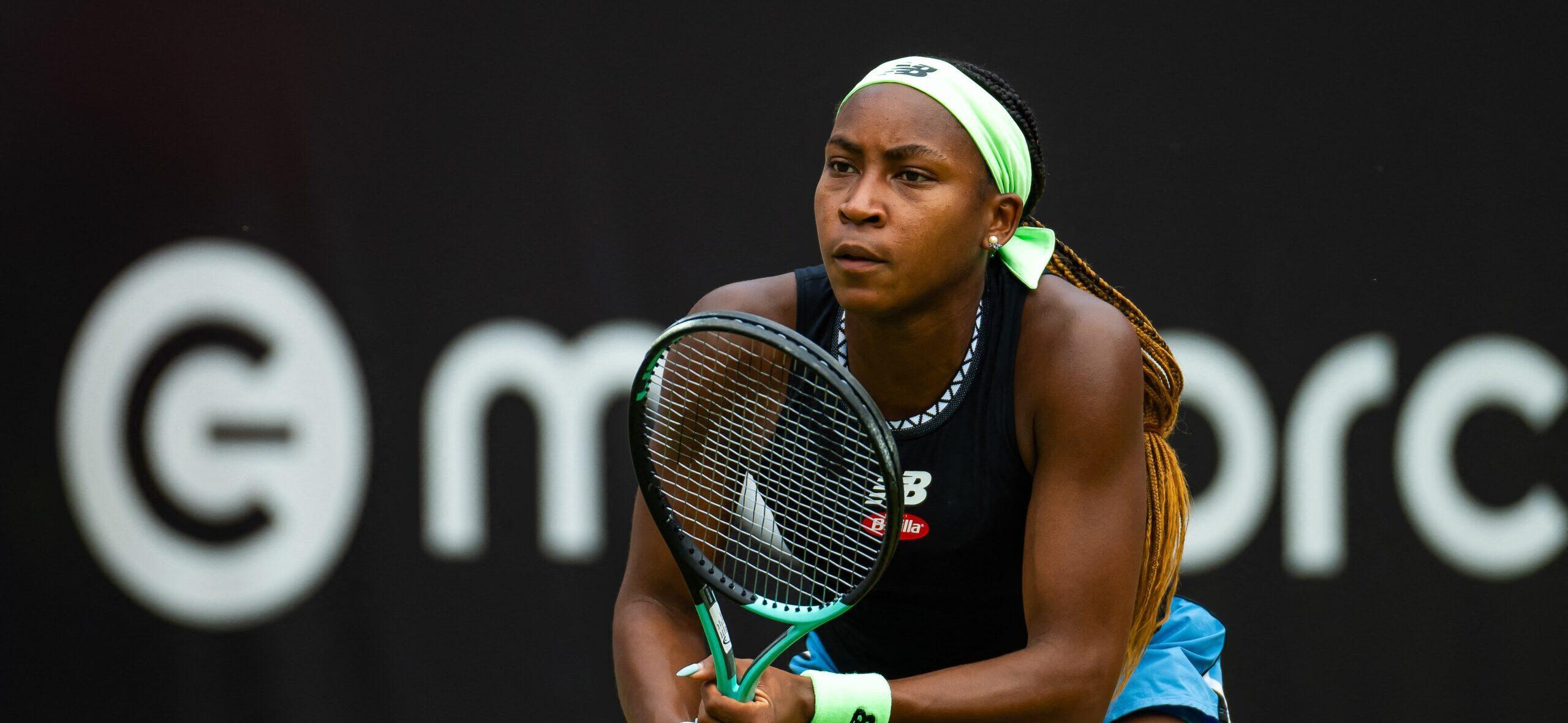 Coco Gauff at 2023 bett1 Open