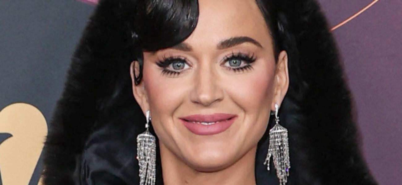 Katy Perry smiles close up