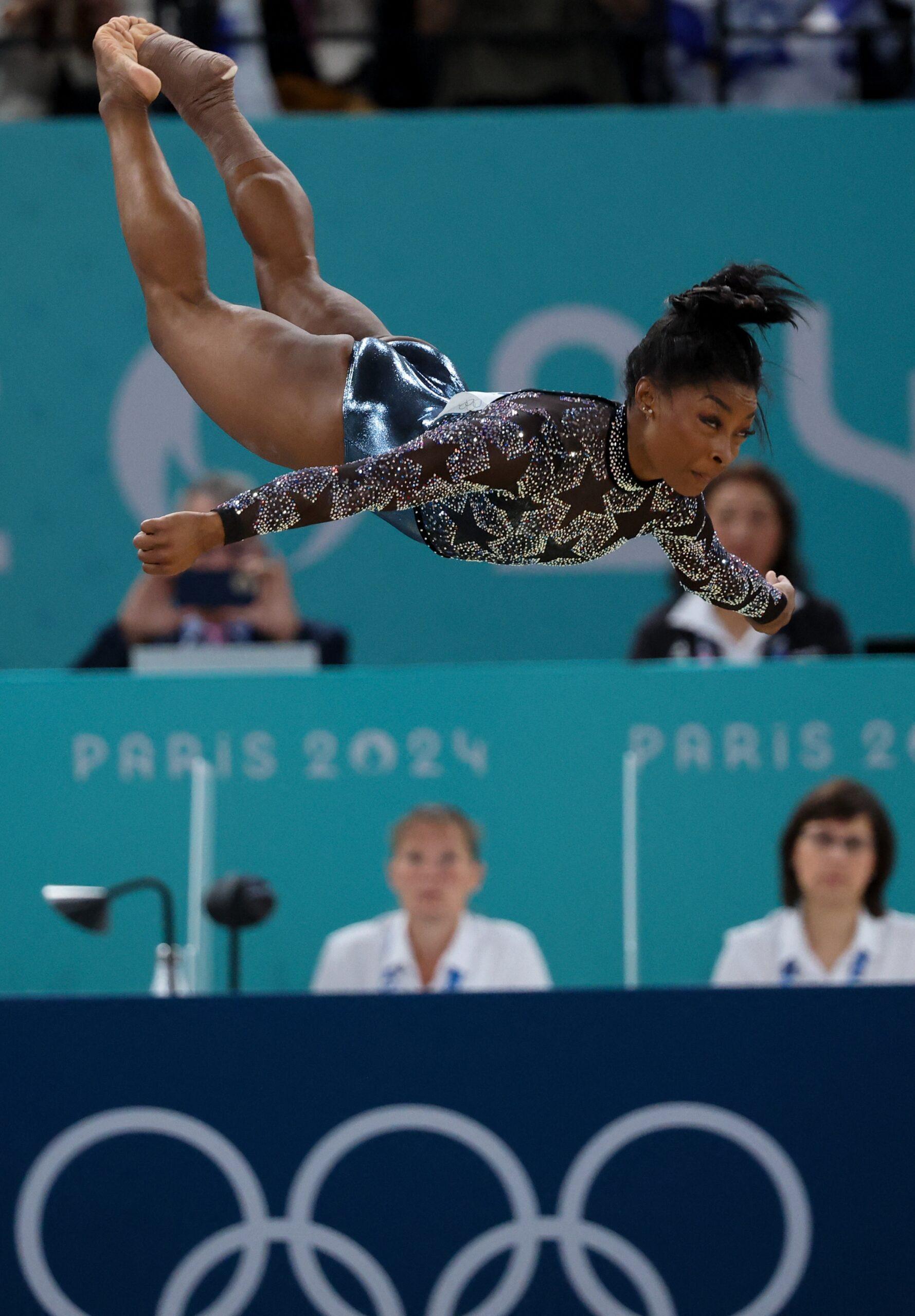 Simone Biles’ Olympic Floor Routine Recreated By A TikToker