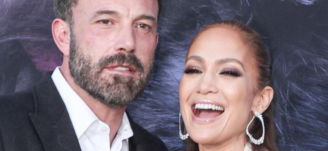 Jennifer Lopez and Ben Affleck at an event