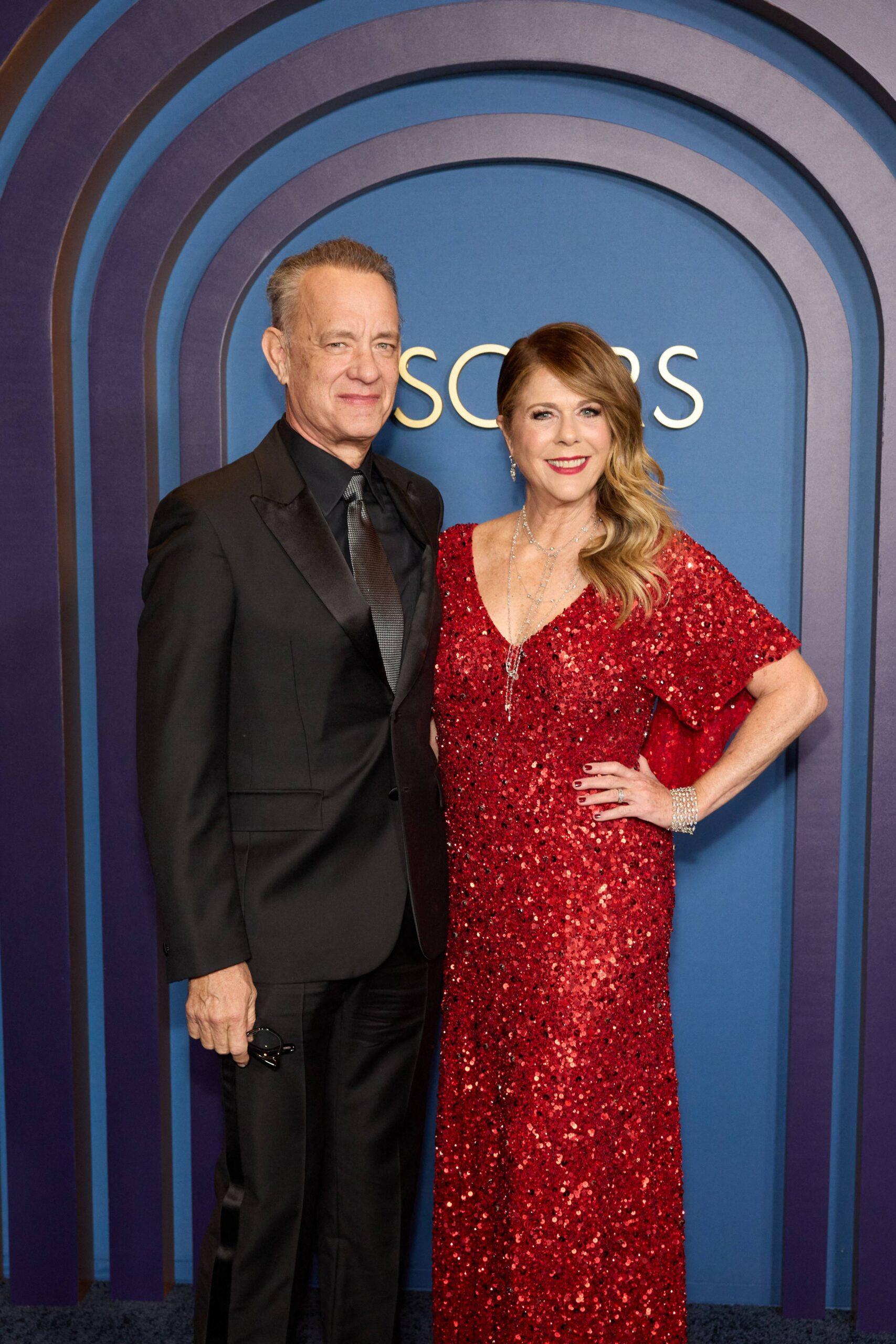 Tom Hanks and Rita Wilson at Governors Awards 2024