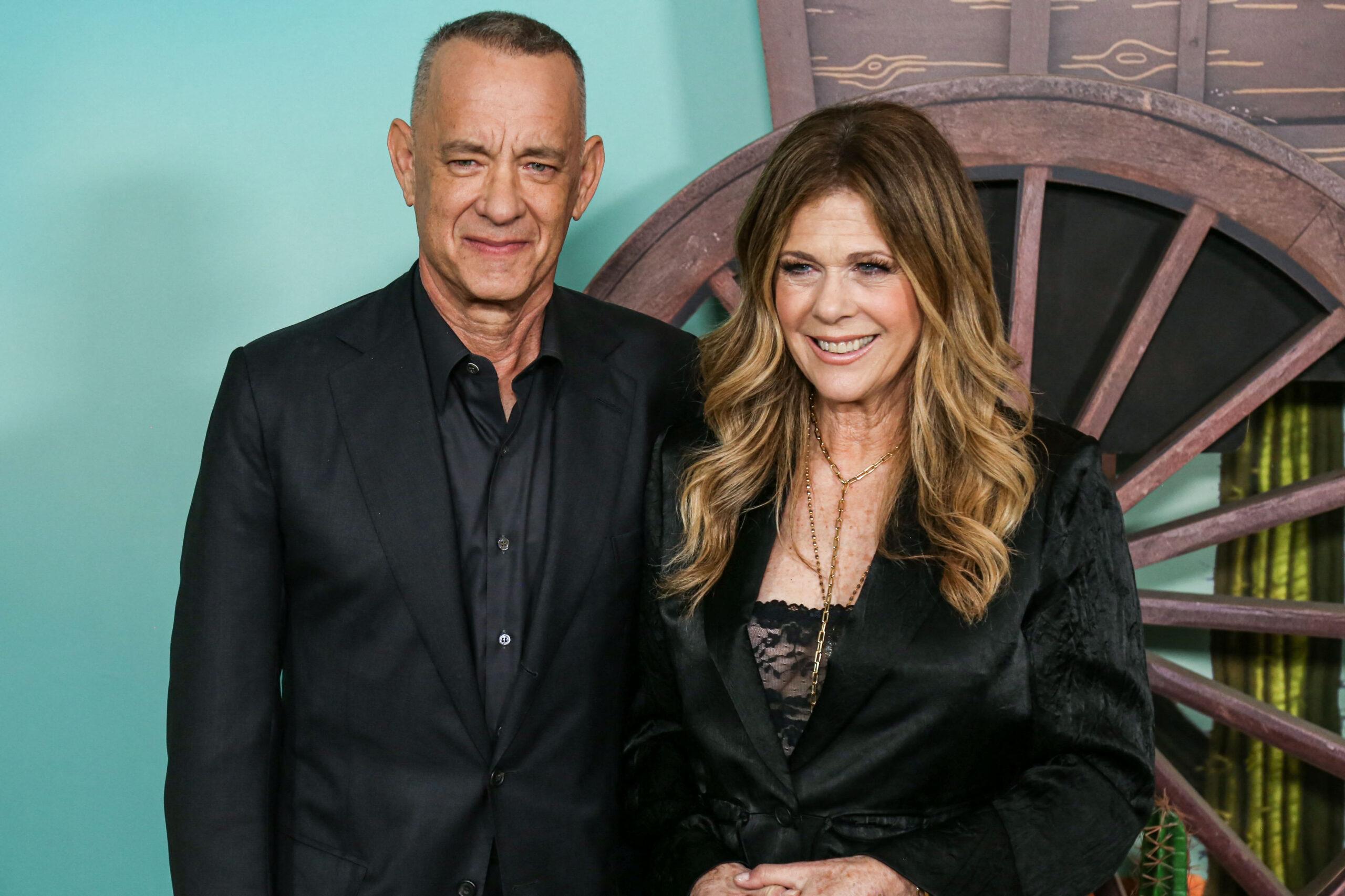 Tom Hanks e Rita Wilson na estreia em Nova York de 'Asteroid City' da Focus Features