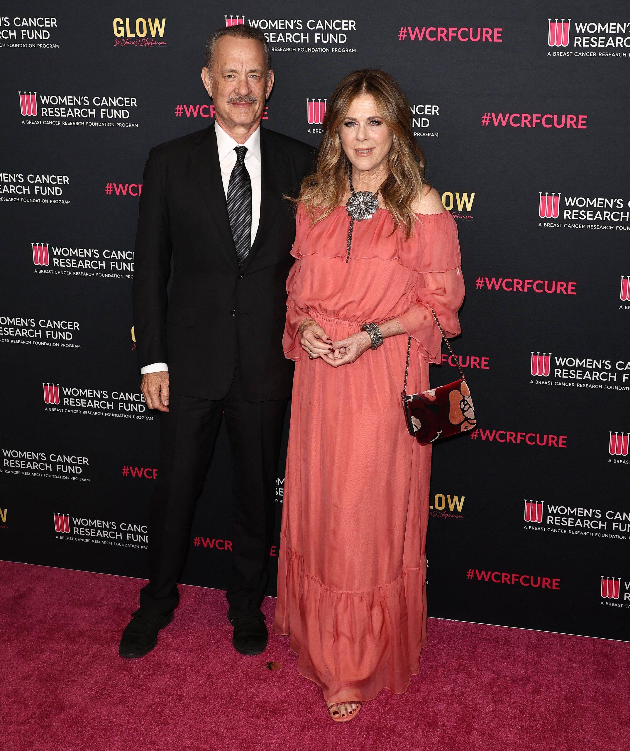 Tom Hanks e Rita Wilson participam de uma noite inesquecível em benefício do Women's Cancer Research Fund em Los Angeles
