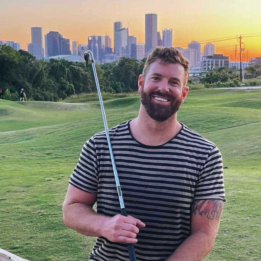 James McCoy Taylor in front of the skyline